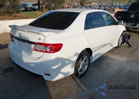 2013 Toyota Corolla S/Le z USA, uszkodzony, nr VIN 5YFBU4EE0DP110194